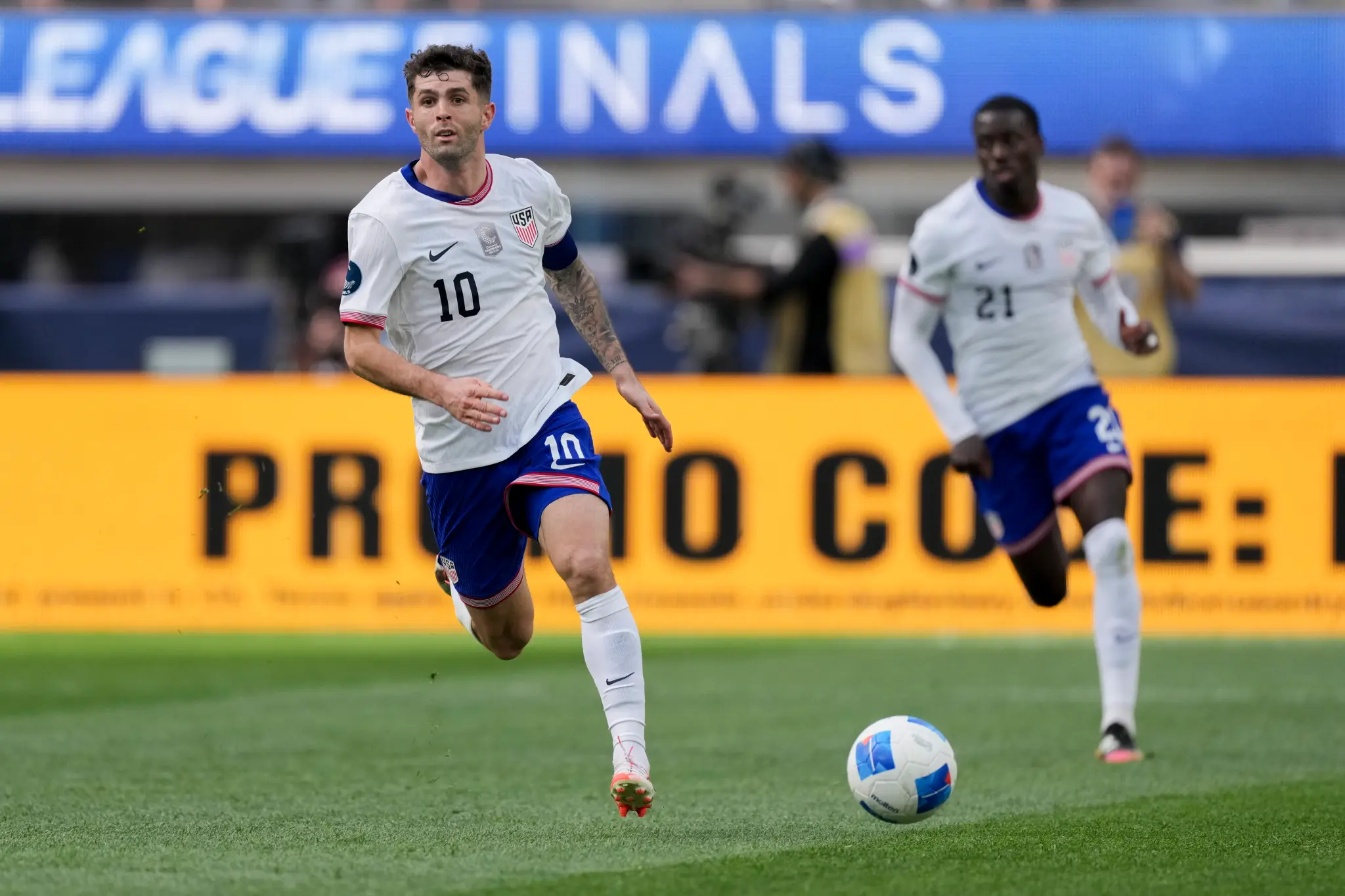 تاریخچه شرط بندی در جام جهانی: بزرگ ترین شگفتی ها، ضرایب برندگان 3 christian pulisic 10 united states 127479555