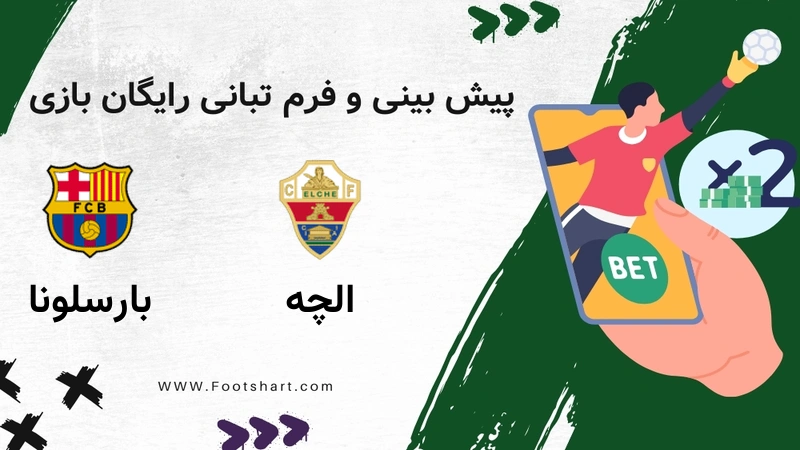 پیش بینی بازی الچه مقابل بارسلونا