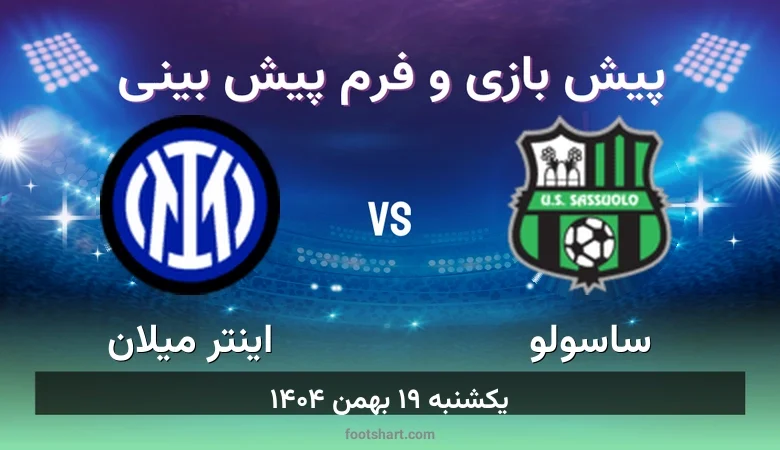 پیش بینی بازی ساسولو مقابل اینتر میلان