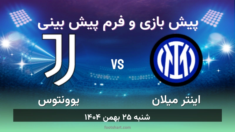 پیش بینی بازی اینتر میلان مقابل یوونتوس