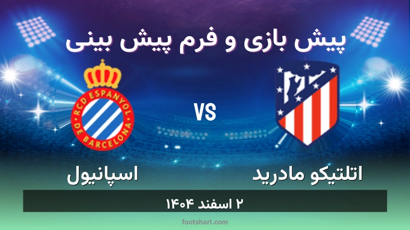 پیش بینی بازی اتلتیکو مادرید مقابل اسپانیول