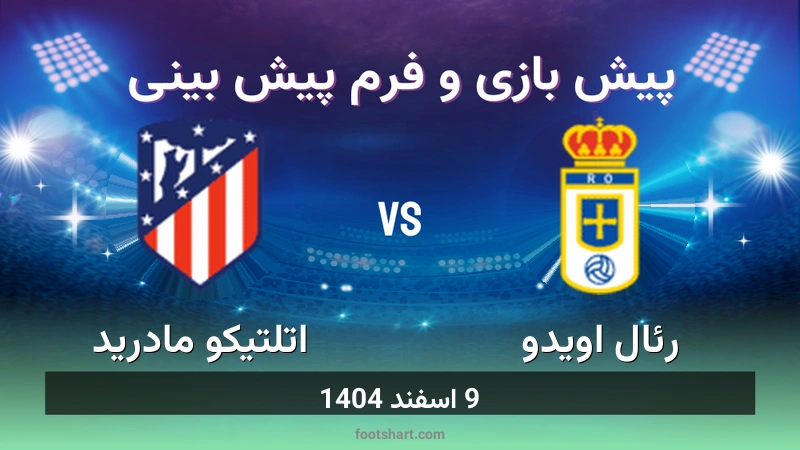 پیش بینی بازی رئال اویدو مقابل اتلتیکو مادرید