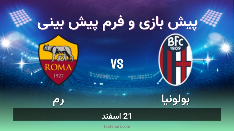 پیش بینی بازی بولونیا مقابل رم