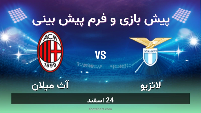 پیش بینی بازی لاتزیو مقابل آث میلان