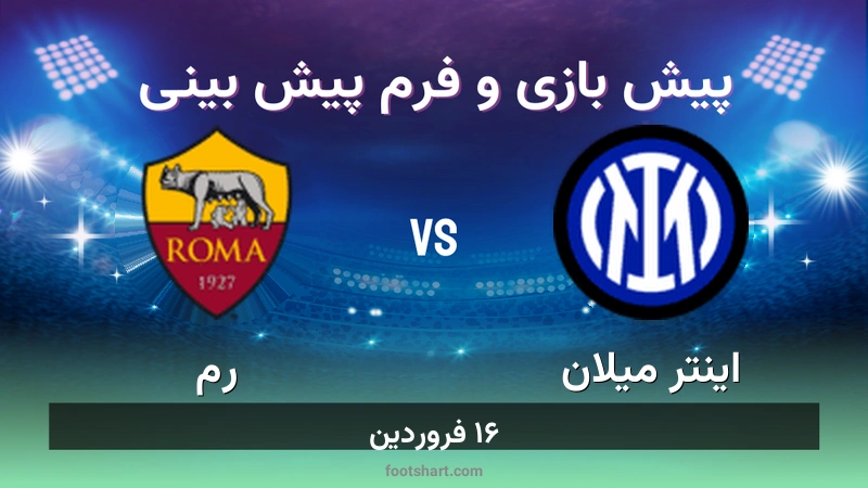 پیش بینی بازی اینتر میلان مقابل رم