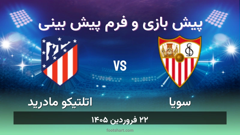 پیش بینی بازی سویا مقابل اتلتیکو مادرید