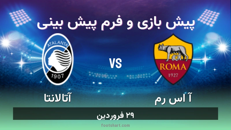 پیش بینی بازی آ اس رم مقابل آتالانتا