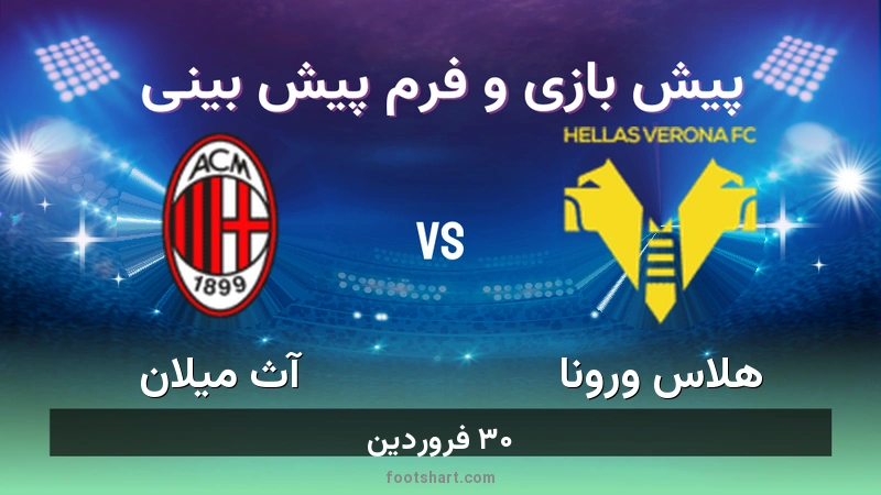 پیش بینی بازی هلاس ورونا مقابل آث میلان
