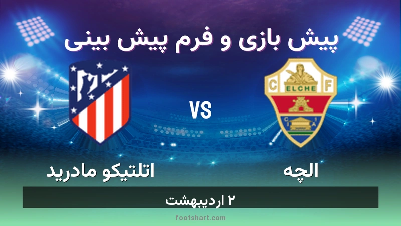 پیش بینی بازی الچه مقابل اتلتیکو مادرید