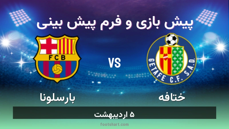 پیش بینی بازی ختافه مقابل بارسلونا