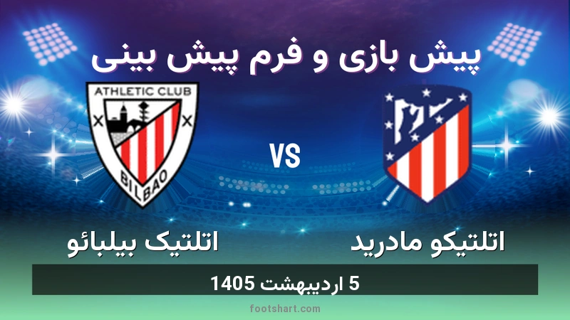 پیش بینی بازی اتلتیکو مادرید مقابل اتلتیک بیلبائو