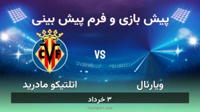 پیش بینی بازی ویارئال مقابل اتلتیکو مادرید