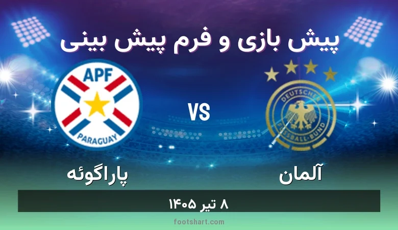 پیش بینی بازی آلمان مقابل پاراگوئه