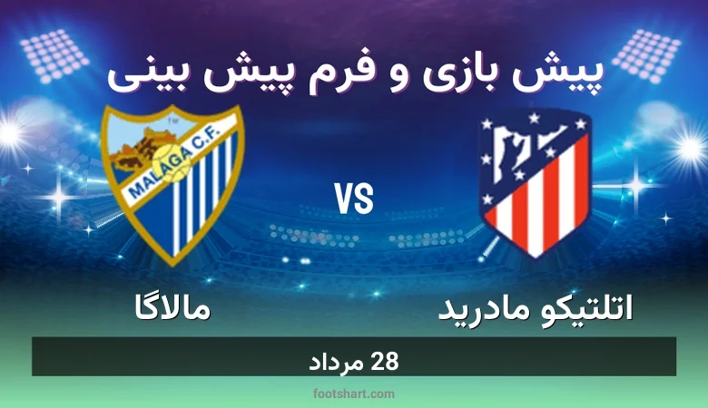 پیش بینی بازی اتلتیکو مادرید مقابل مالاگا