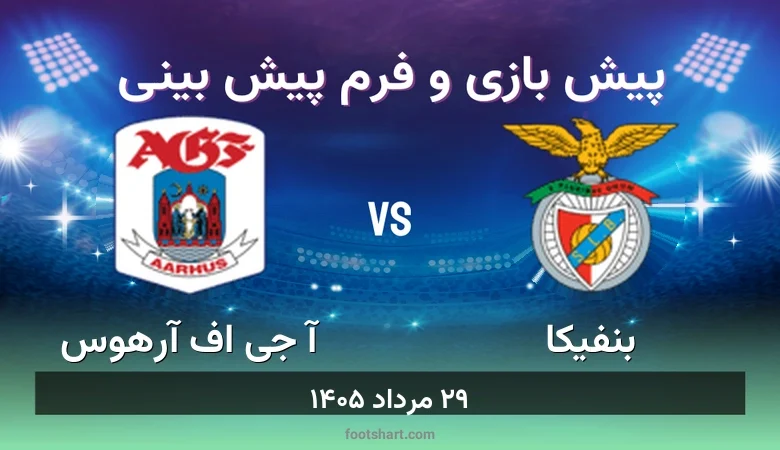 پیش بینی بازی بنفیکا مقابل آ جی اف آرهوس