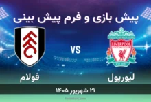 پیش بینی بازی لیورپول مقابل فولام